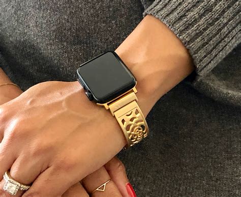 amazon apple watch bands gold|gold wristband for apple watch.